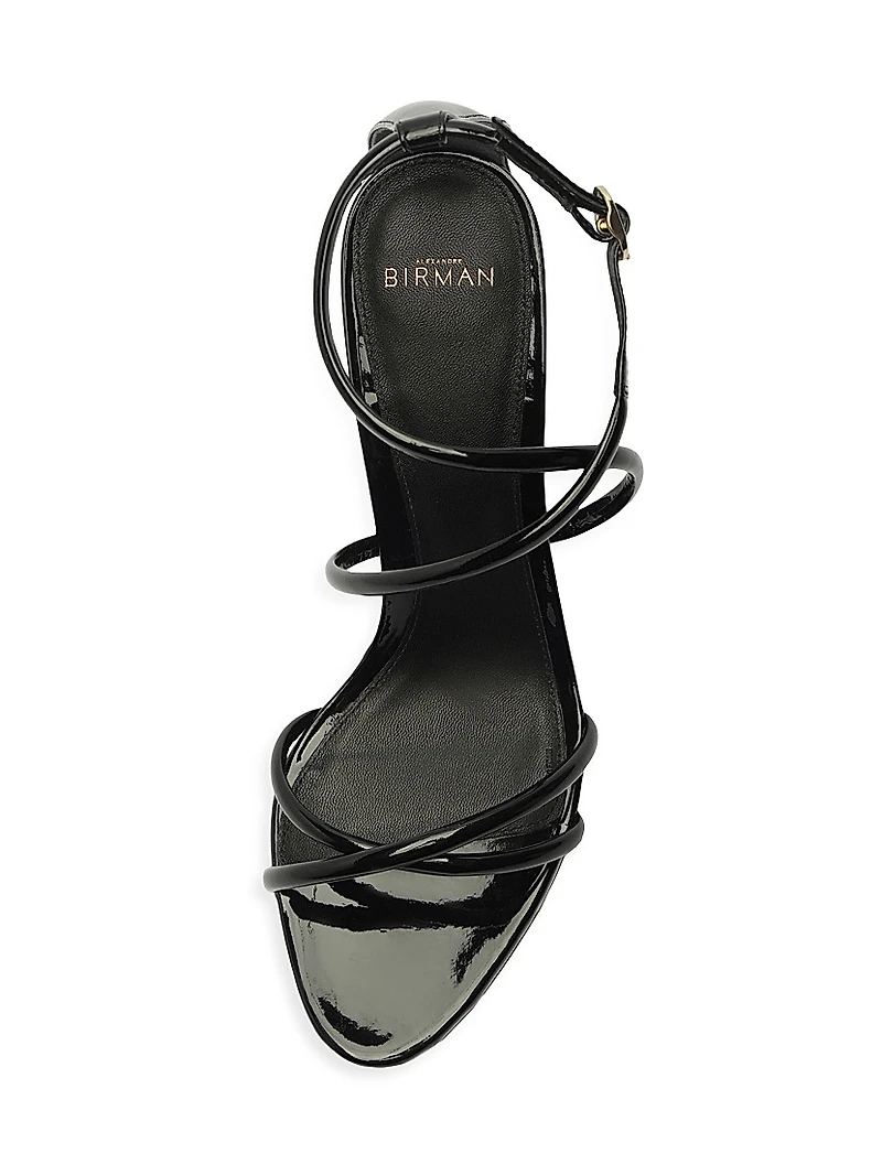 Lory 85MM Patent Leather Sandals