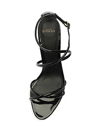 Lory 85MM Patent Leather Sandals