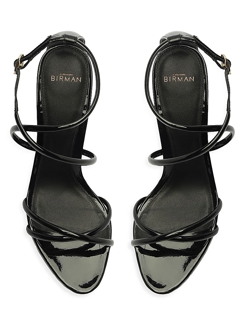 Lory 85MM Patent Leather Sandals