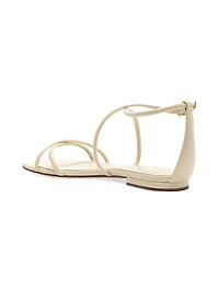 Lory Patent Leather Flat Sandals