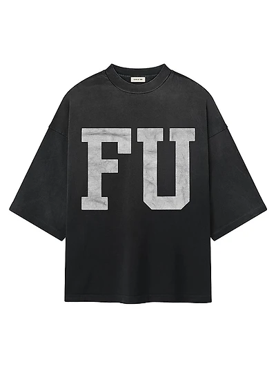 ''Educate'' Cotton Relaxed-Fit T-Shirt