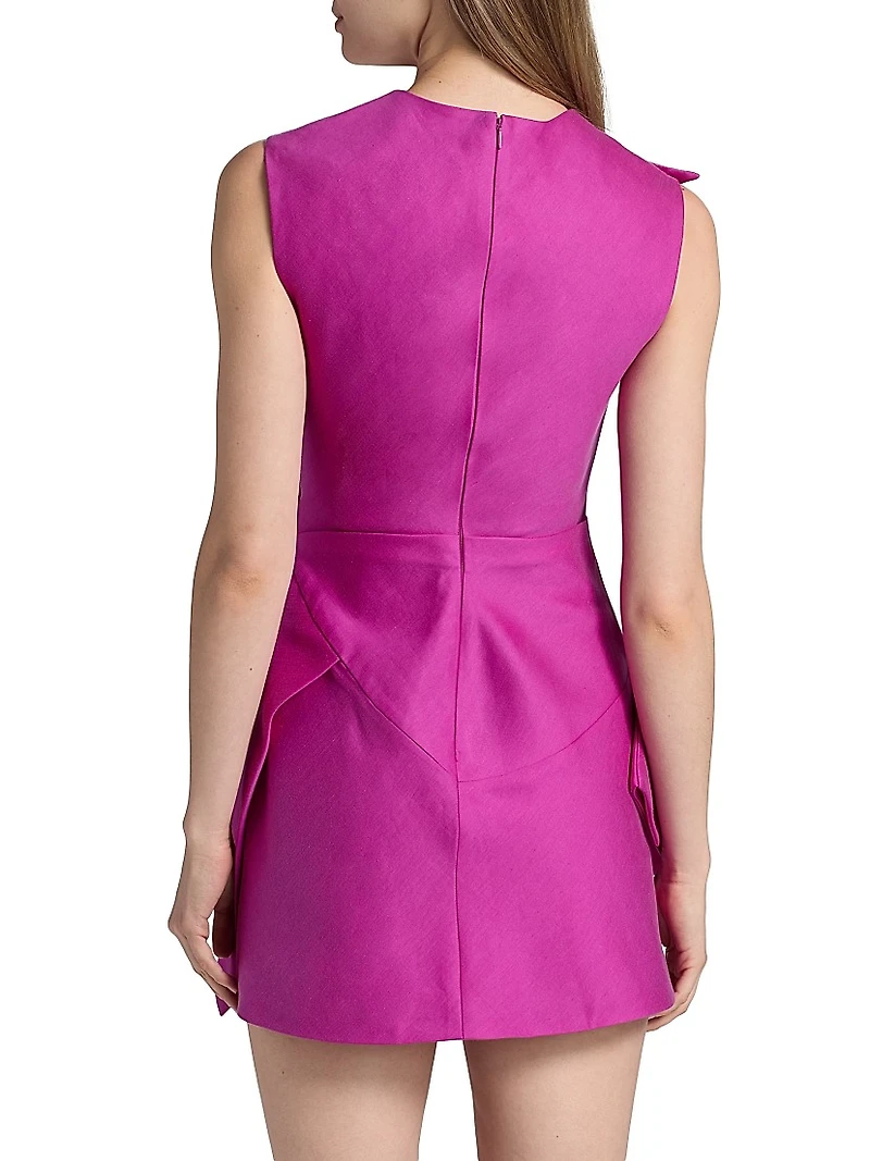 Kenley Gathered Sleeveless Minidress