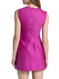 Kenley Gathered Sleeveless Minidress