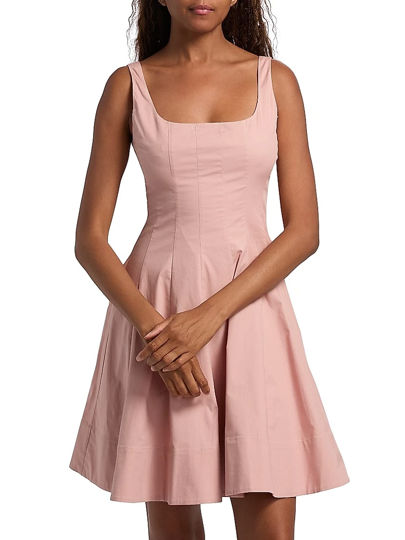 Wells Poplin Minidress