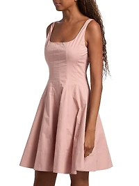 Wells Poplin Minidress
