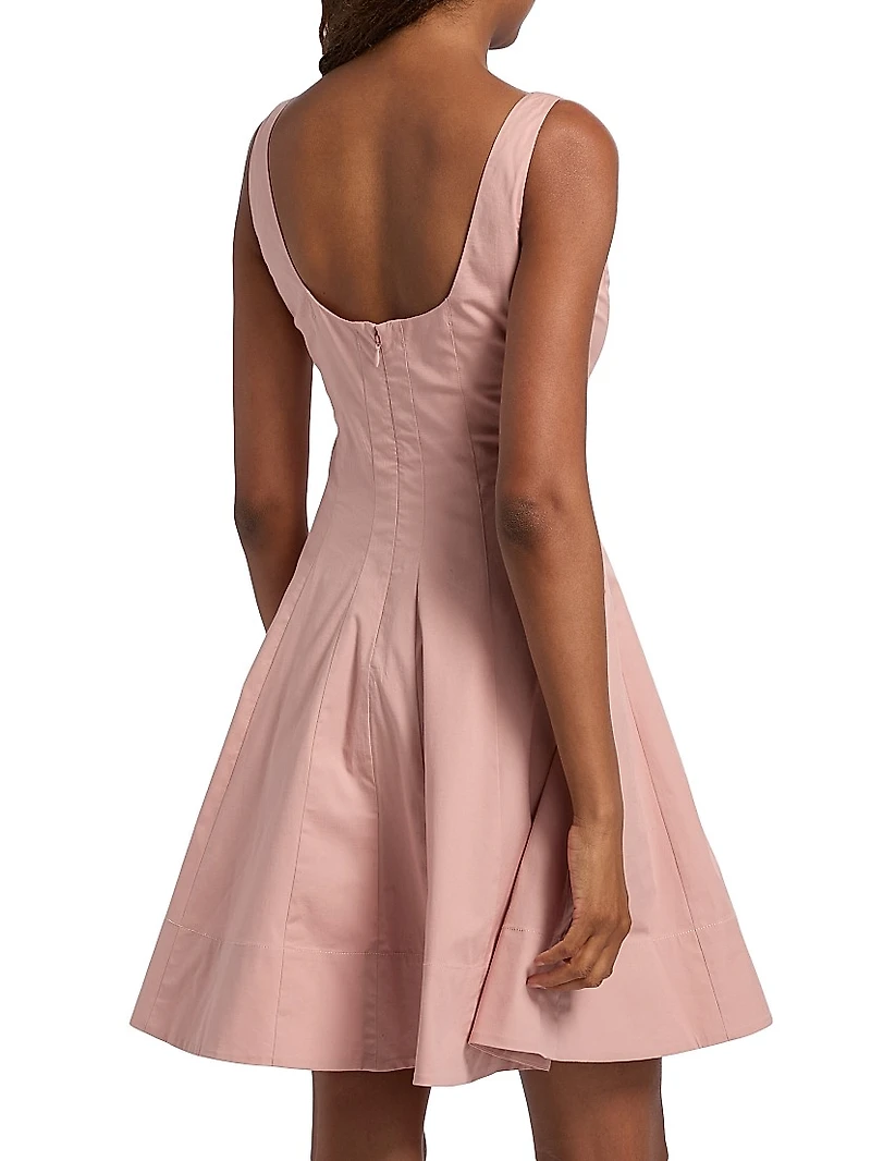 Wells Poplin Minidress