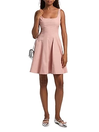 Wells Poplin Minidress