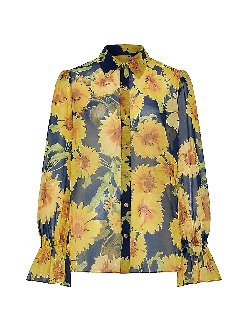 Lacey Sunflower Blouse