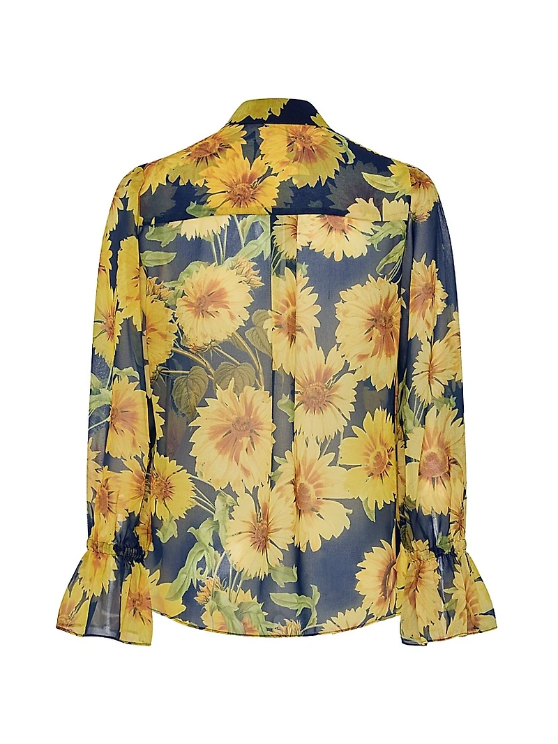 Lacey Sunflower Blouse