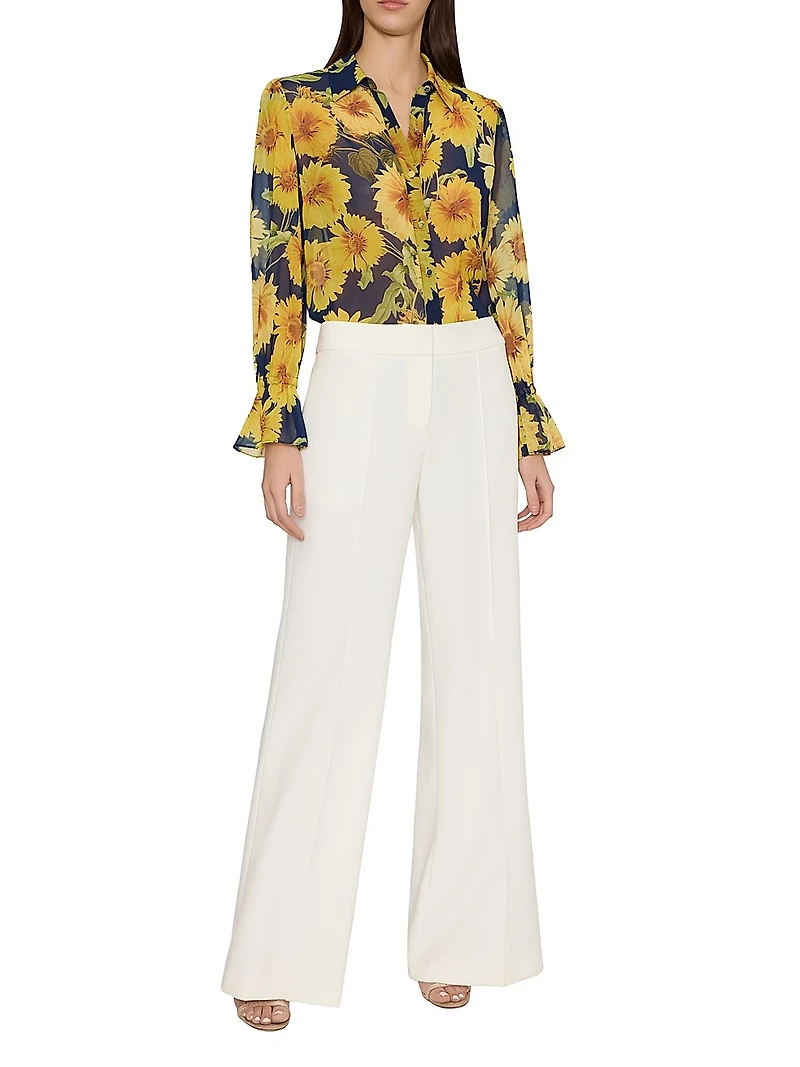 Lacey Sunflower Blouse