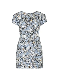 Rowen Sequined Floral Minidress