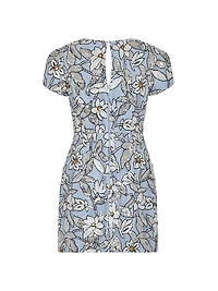 Rowen Sequined Floral Minidress