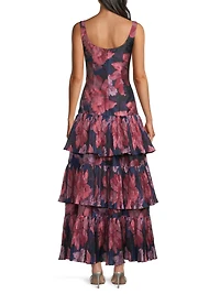Luna Floral Tiered Maxi Dress