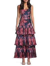 Luna Floral Tiered Maxi Dress