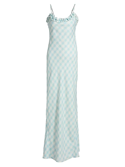 Le Fleur Posey Printed Maxi Slipdress