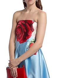 Le Fleur Audrey Strapless Gown