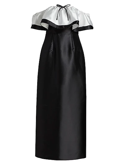 Le Fleur Primrose Off-The-Shoulder Maxi Dress