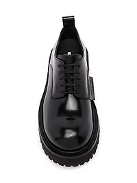Leather Lug Sole Shoes
