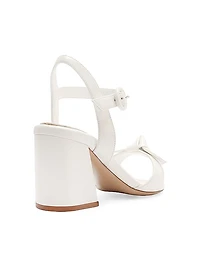 Clarita 75MM Flare Bridal Sandals