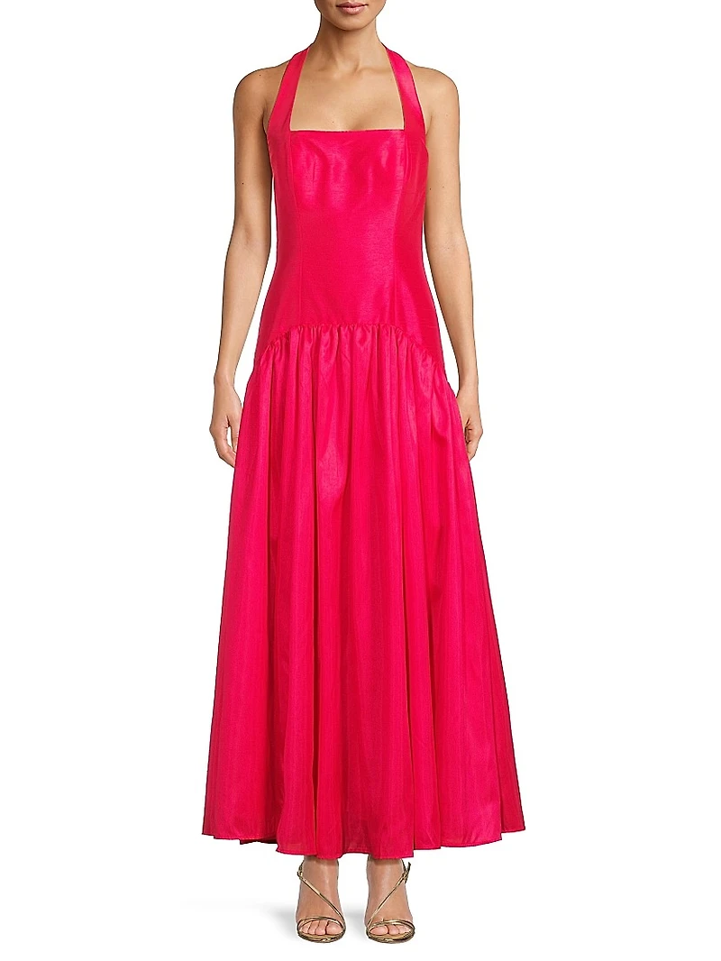 Chandler Halterneck Maxi Dress