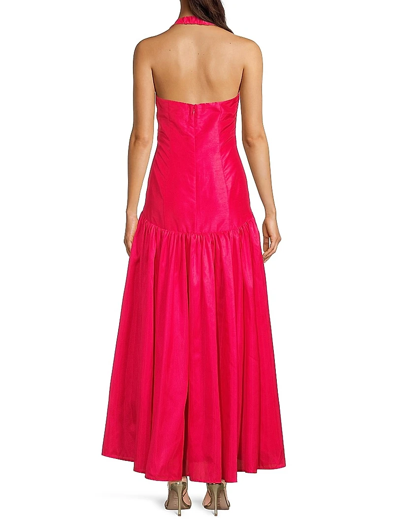 Chandler Halterneck Maxi Dress
