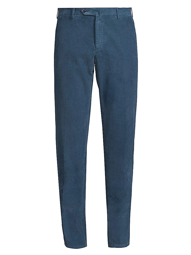 Micro Cord Slim Trousers