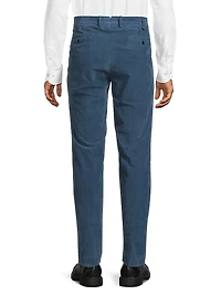 Micro Cord Slim Trousers