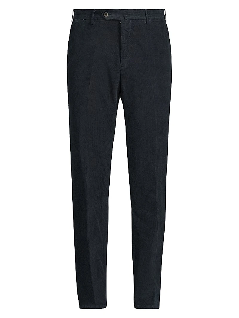 Micro Cord Slim Trousers