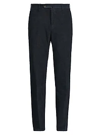 Micro Cord Slim Trousers