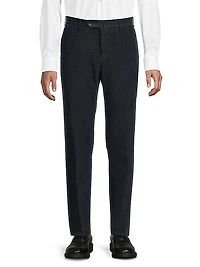 Micro Cord Slim Trousers