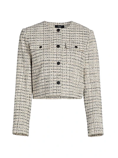 Pocket Cardigan Tweed Jacket