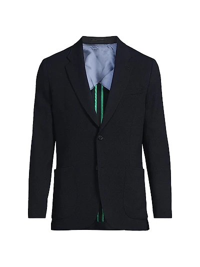 Tribute to Photography Wool Birdseye Jacket