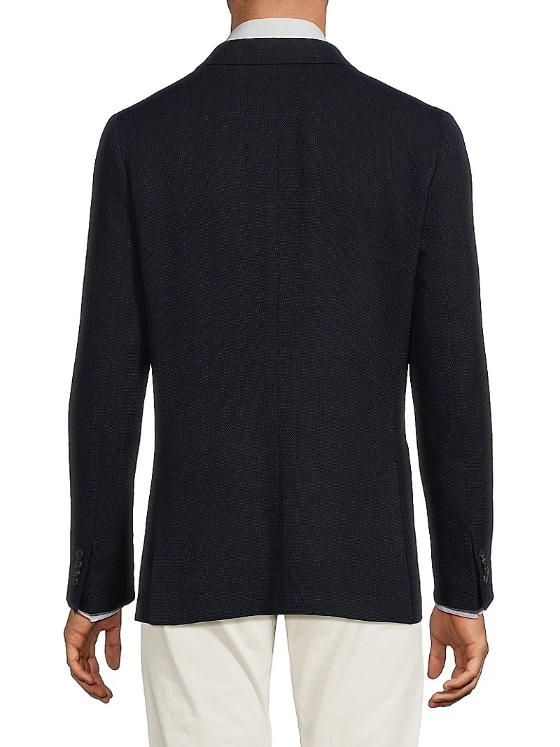 Tribute to Photography Wool Birdseye Jacket
