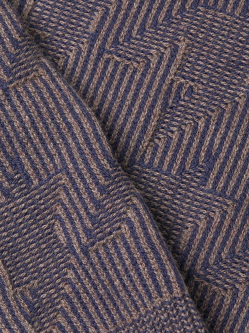 Tribute to Photography Houndstooth Merino Wool Sweater