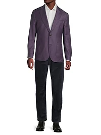 Tribute to Photography Wool Two-Button Jacket