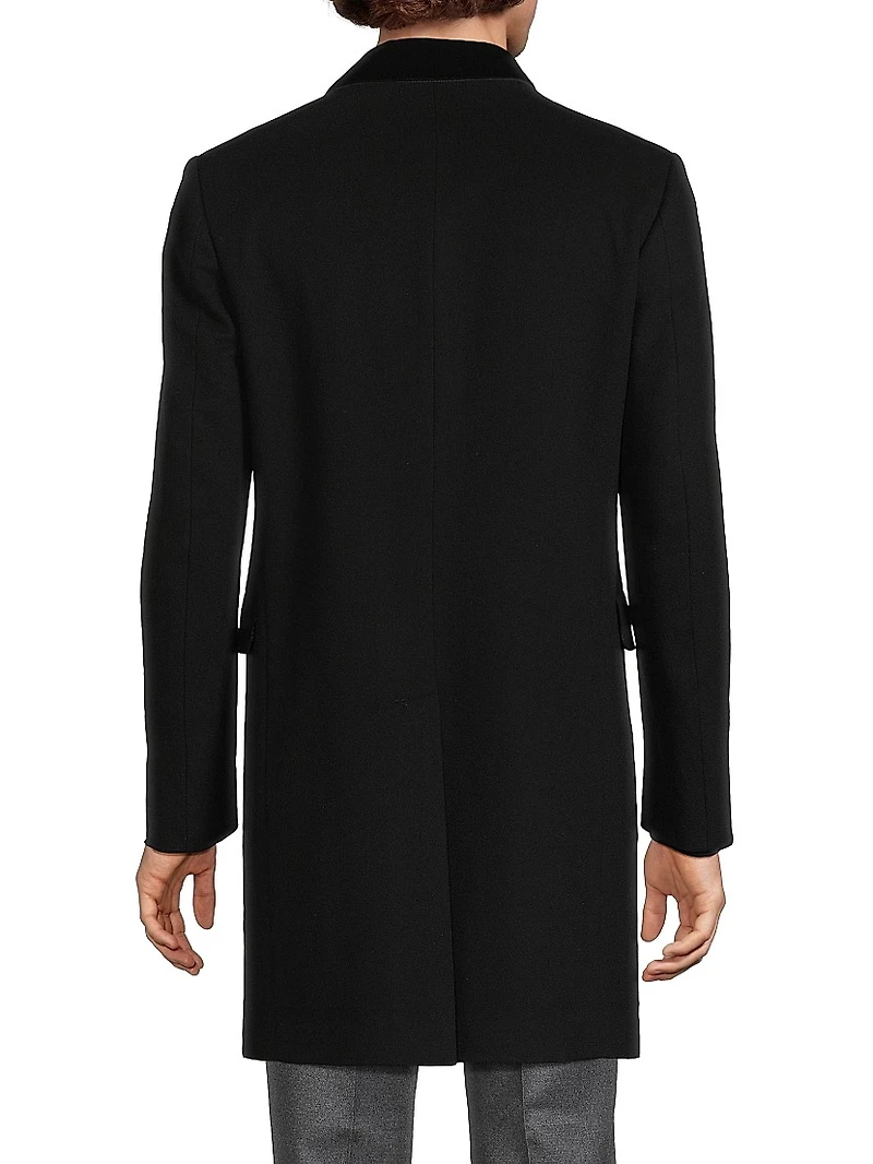 Tribute to Photography Wool-Cashmere Overcoat