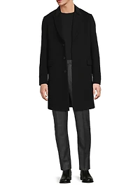 Tribute to Photography Wool-Cashmere Overcoat