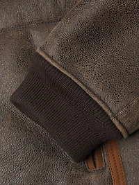 Casual Fit Shearling Jacket