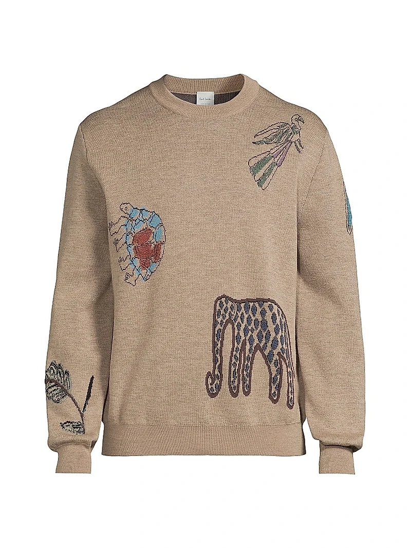 Tribute to Photography Doodles Merino Wool Sweater