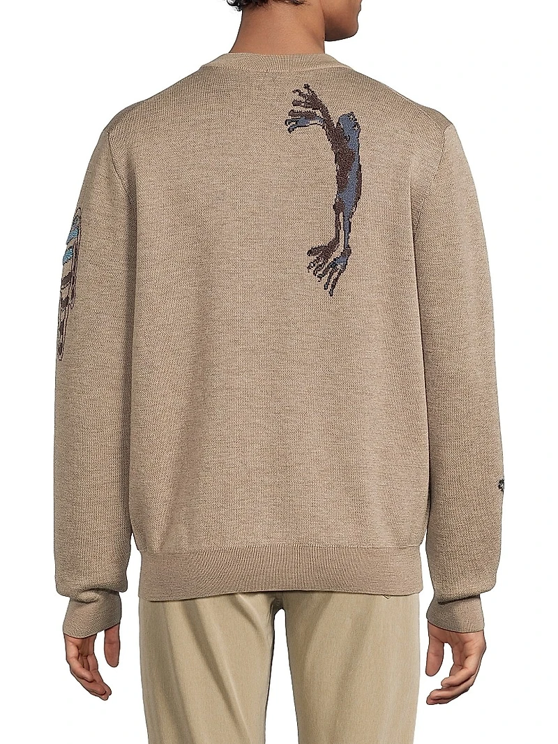 Tribute to Photography Doodles Merino Wool Sweater