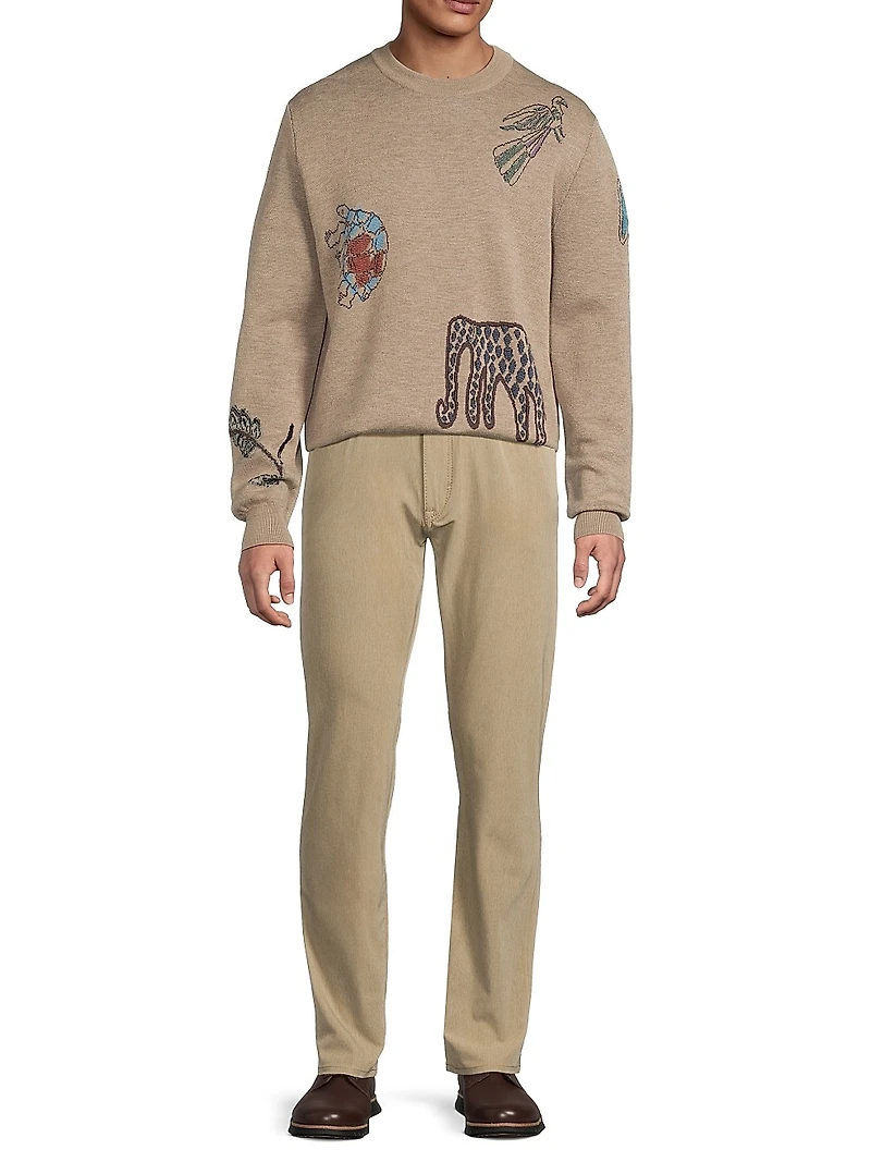 Tribute to Photography Doodles Merino Wool Sweater