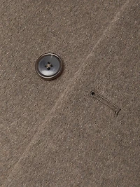 Wool-Cashmere Single-Breasted Overcoat