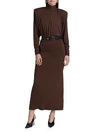 Bruges Jersey Maxi Dress