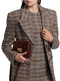 Sandrine Plaid Coat