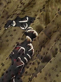 Anora Floral Silk-Blend Tieneck Maxi Dress