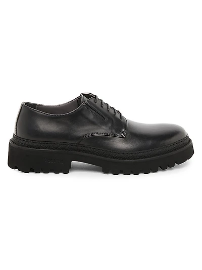 Leather Oxford Loafers