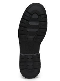 Leather Lug-Sole Penny Loafers