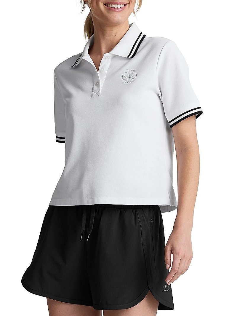 Country Club Cotton-Blend Polo Shirt