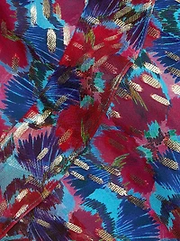 Rita Floral Ruffled Silk Maxi Dress