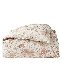 Sea Bloom Print Duvet Cover